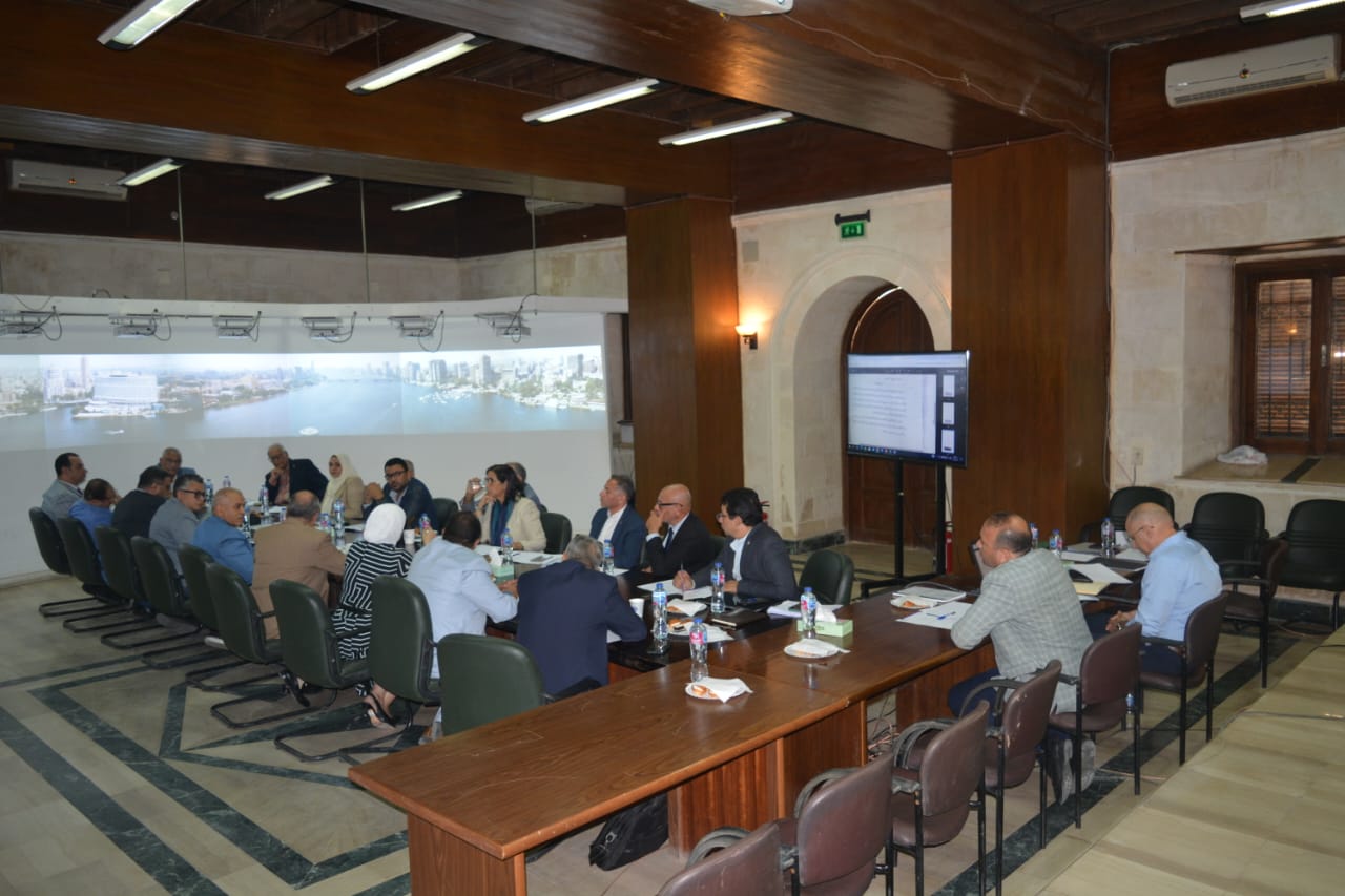 التنسيق الحضاري يجتمع  برؤساء اللجان الدائمة لحصر المباني ذات القيمة المتميزة بمحافظات مصر